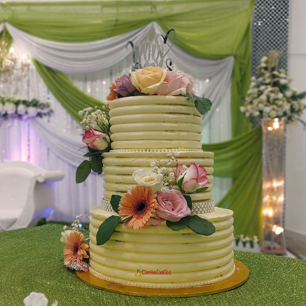 wedding-cakes - Cerise Doree Pastry - Wedding cake Designer in Mauritius